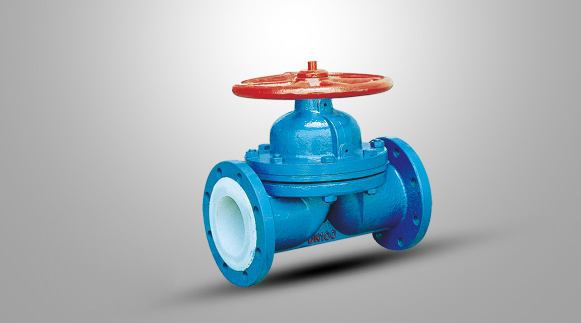 三通襯氟隔膜閥