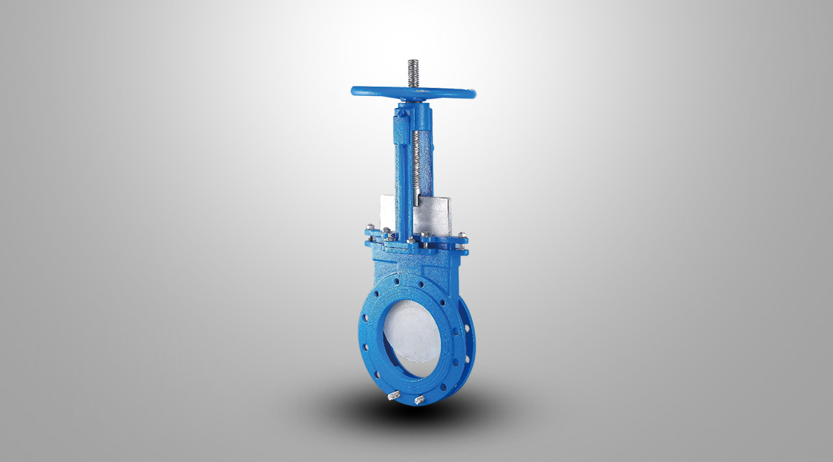 手動(dòng)對(duì)夾式刀型閘閥