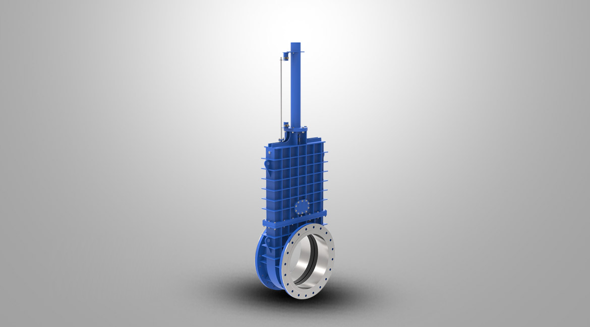 單向密封刀閘閥