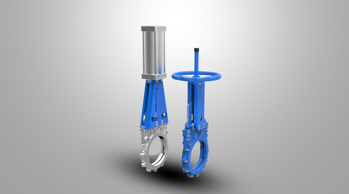 雙重雙向密封刀閘閥