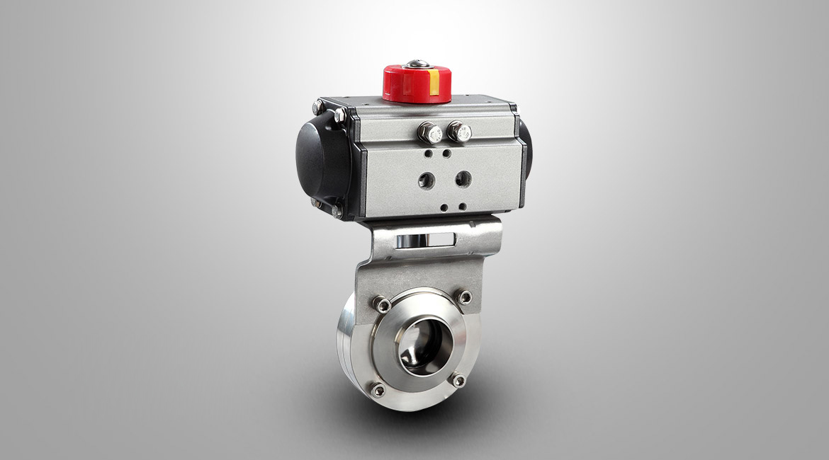 氣動衛(wèi)生級蝶閥