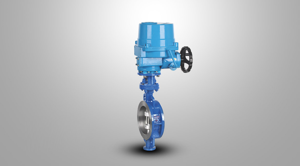 電動對夾式多層次金屬硬密封蝶閥