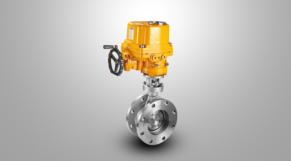 電動法蘭式硬密封蝶閥