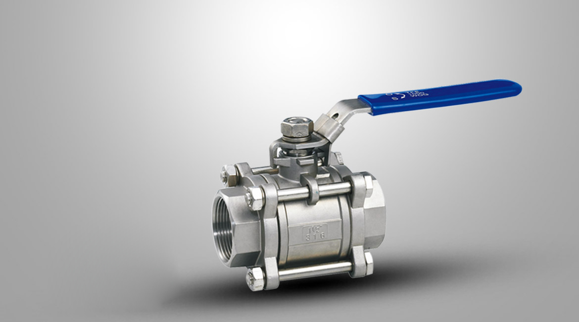 三片式焊接不銹鋼球閥