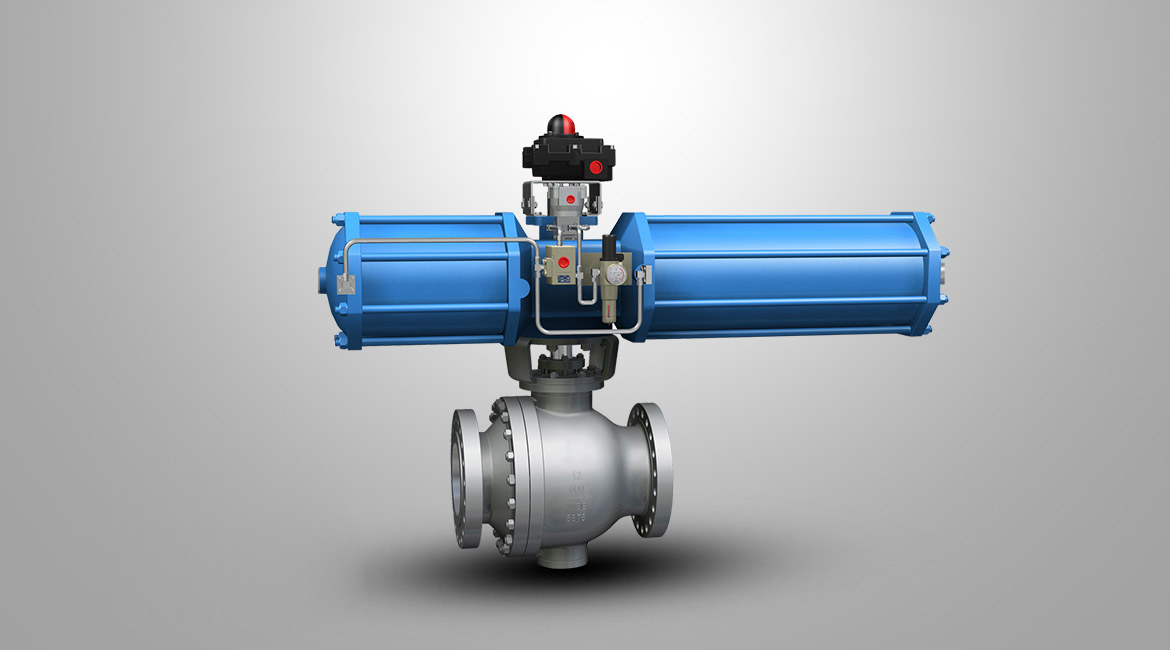 氣動(dòng)固定球閥