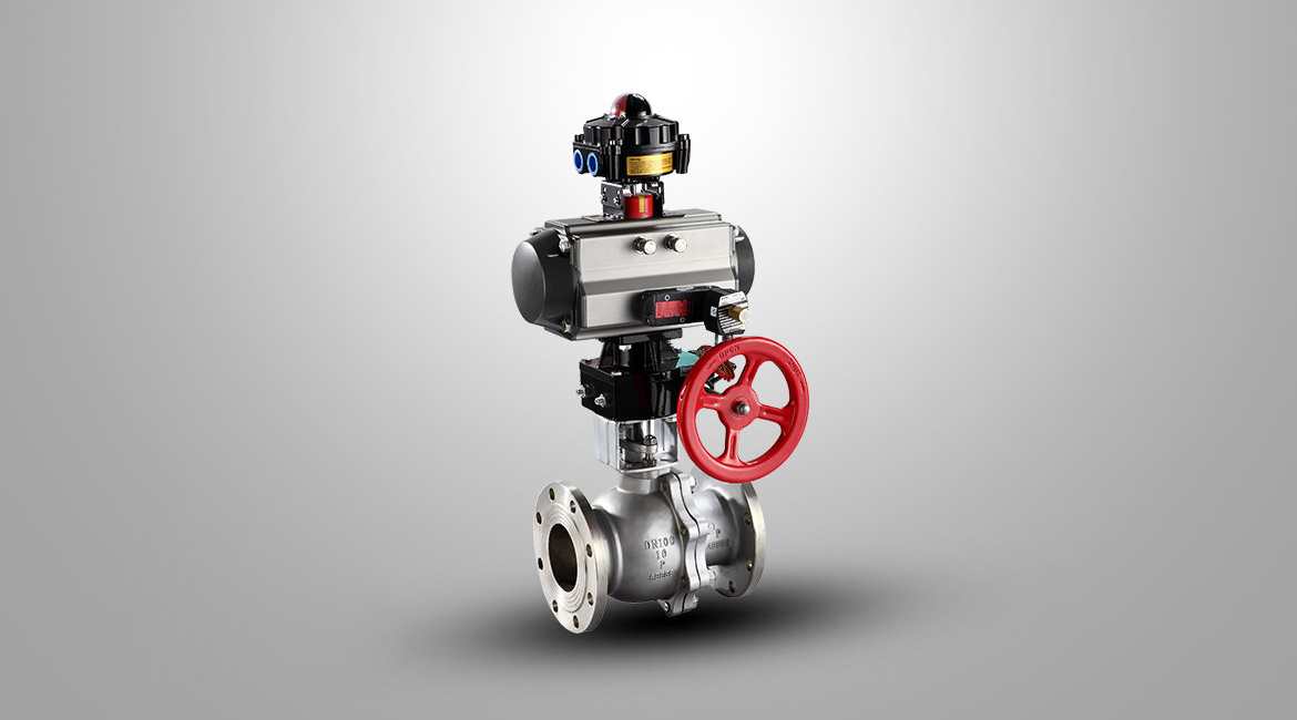 氣動(dòng)O型切斷球閥