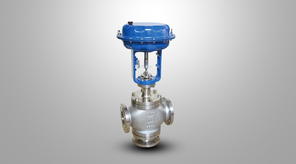 氣動(dòng)三通切斷閥